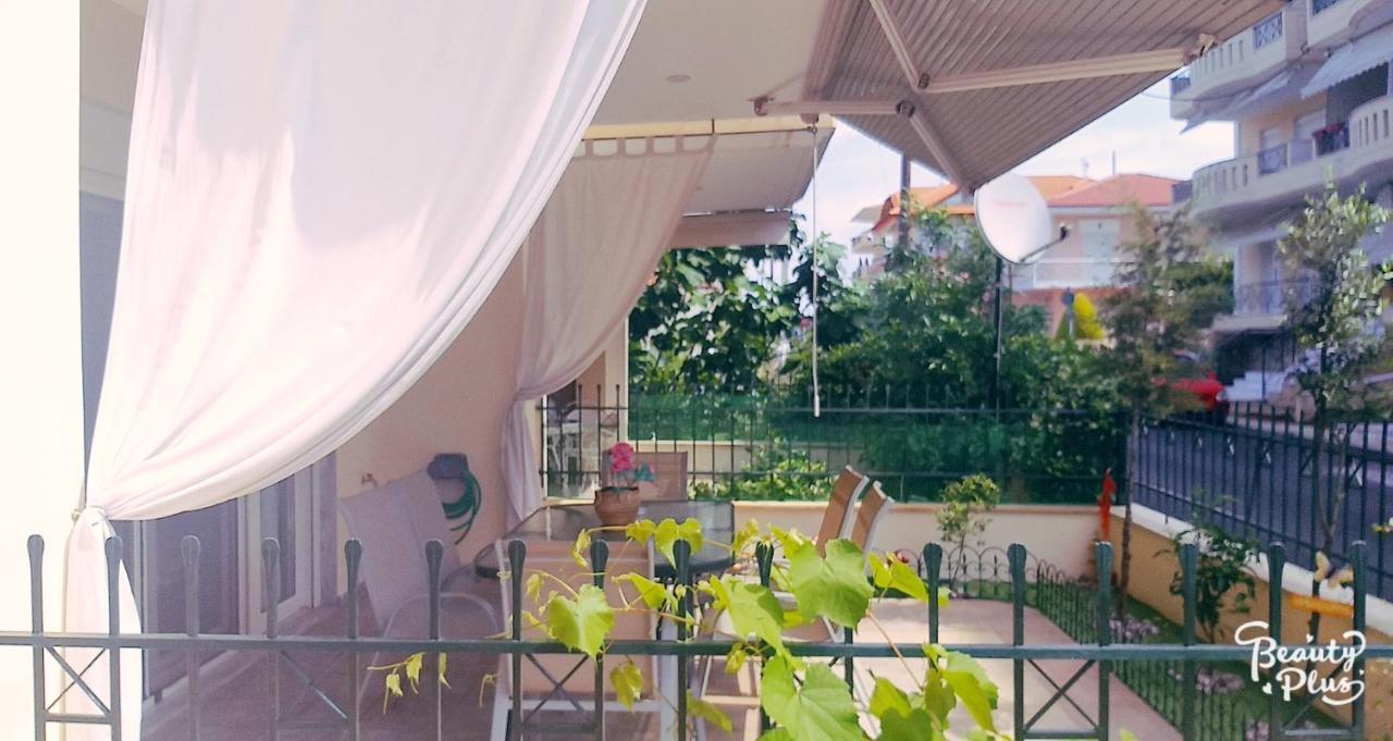 Appartamento Studio Garden Nea Kallikrateia Esterno foto